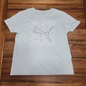 Puma Lt. Green Tee - Size Medium